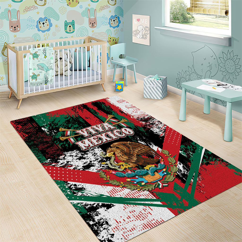 Viva Mexico Area Rug Happy Independence Day
