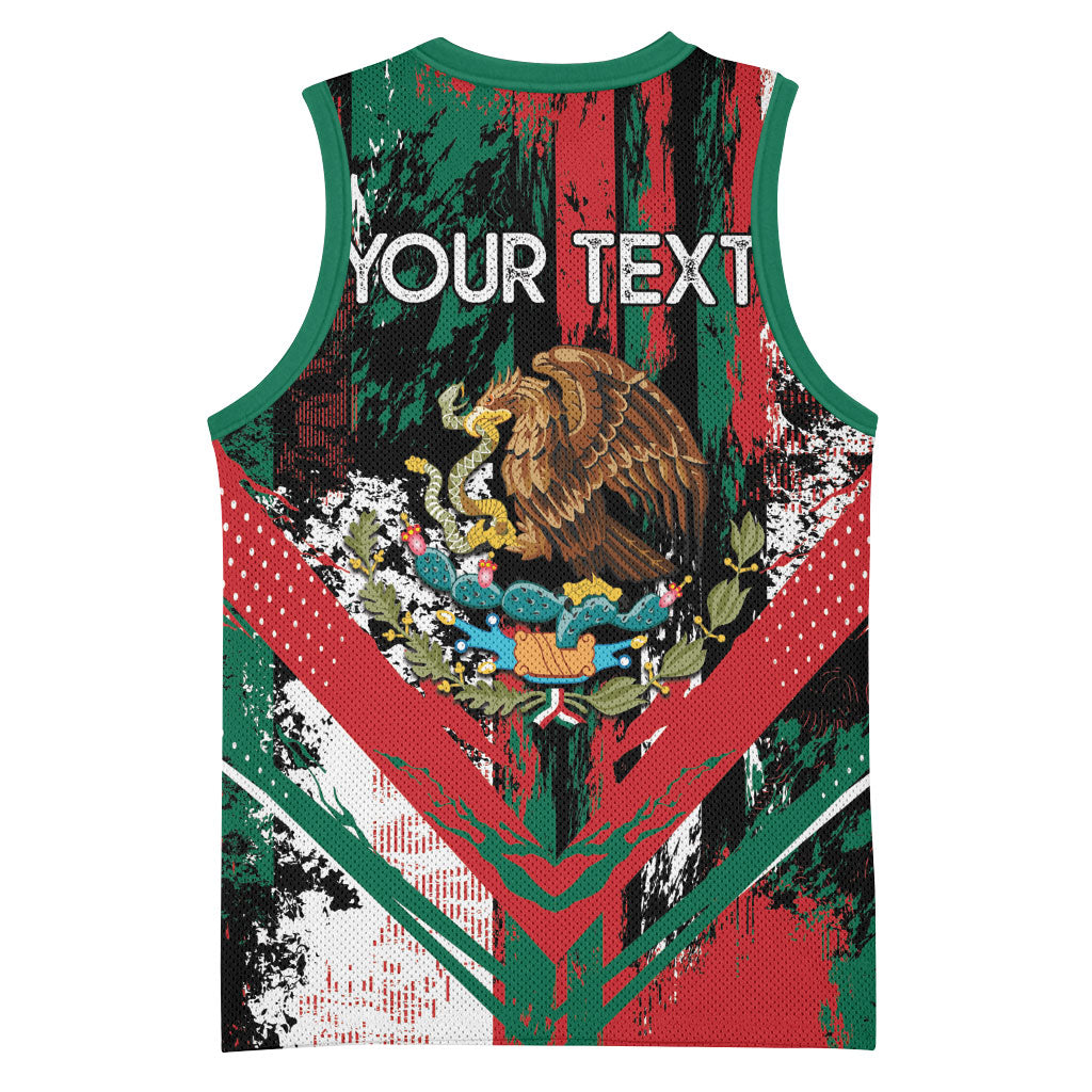 Personalized Viva Mexico Basketball Jersey Happy Independence Day
