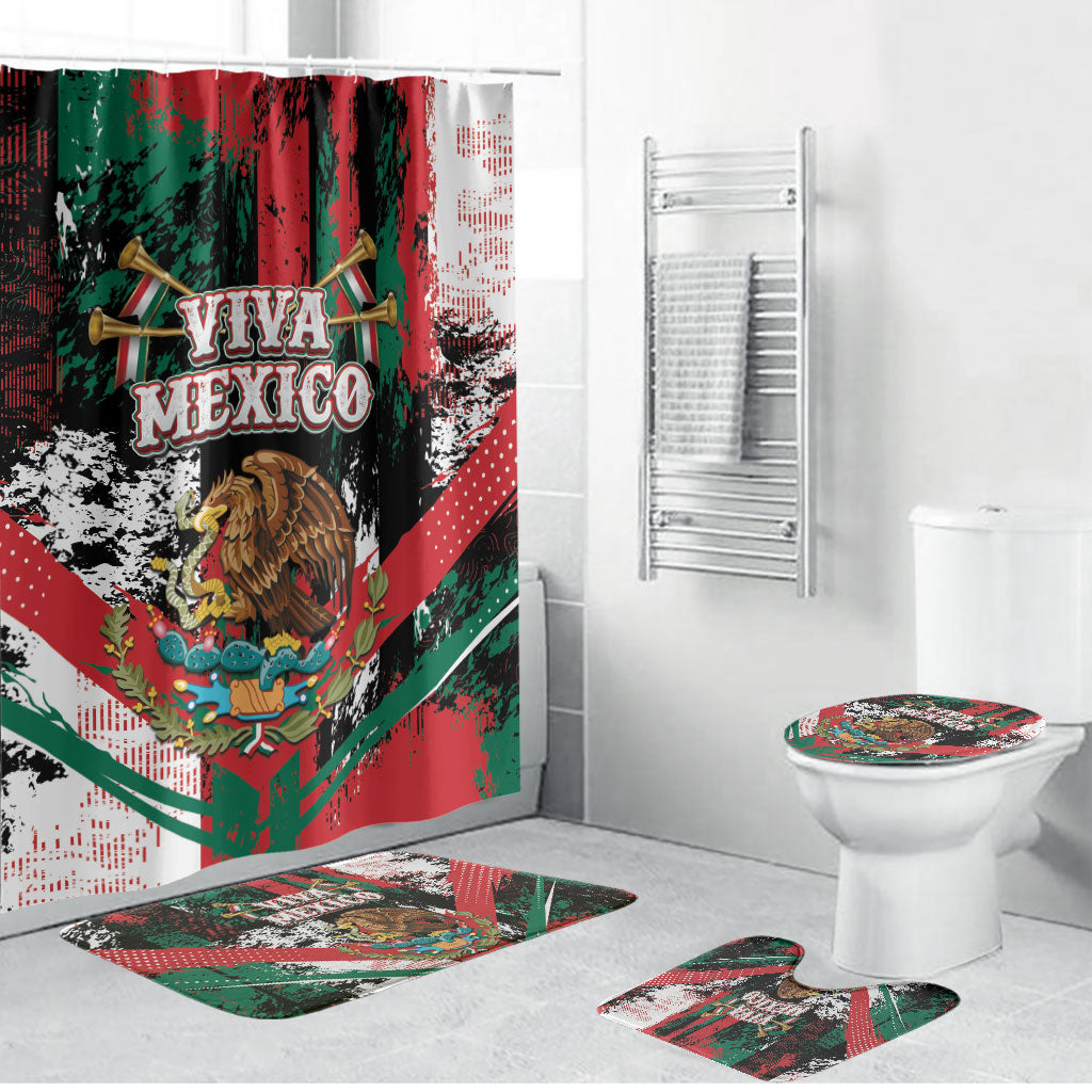 Viva Mexico Bathroom Set Happy Independence Day