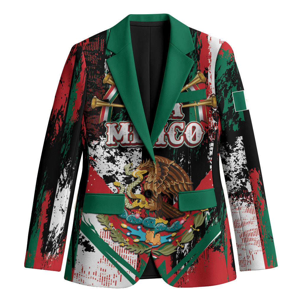 Personalized Viva Mexico Blazer Happy Independence Day