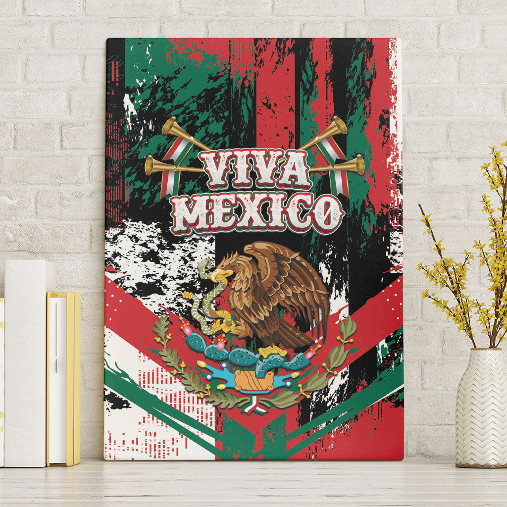 Viva Mexico Canvas Wall Art Happy Independence Day