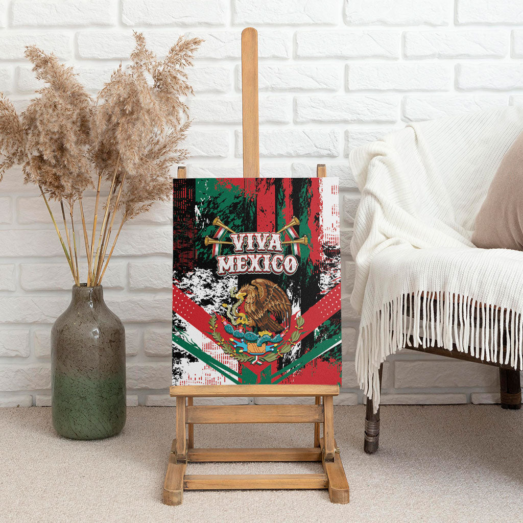 Viva Mexico Canvas Wall Art Happy Independence Day