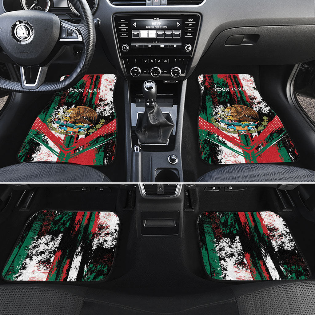 Personalized Viva Mexico Car Mats Happy Independence Day