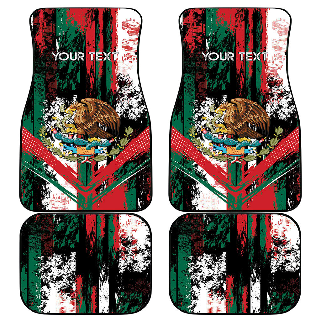 Personalized Viva Mexico Car Mats Happy Independence Day