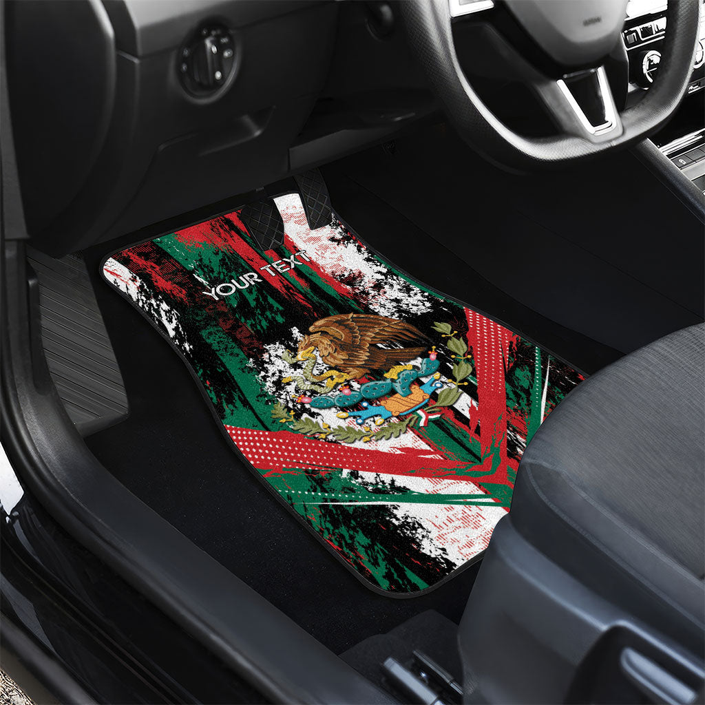 Personalized Viva Mexico Car Mats Happy Independence Day