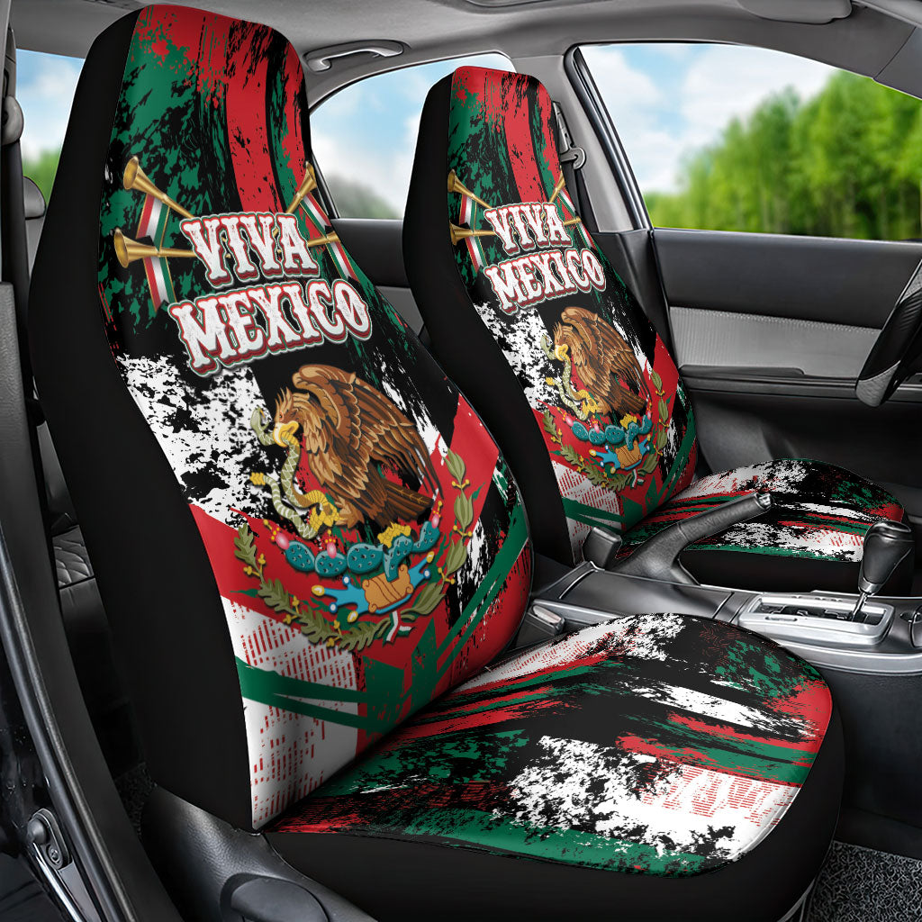 Viva Mexico Car Seat Cover Happy Independence Day