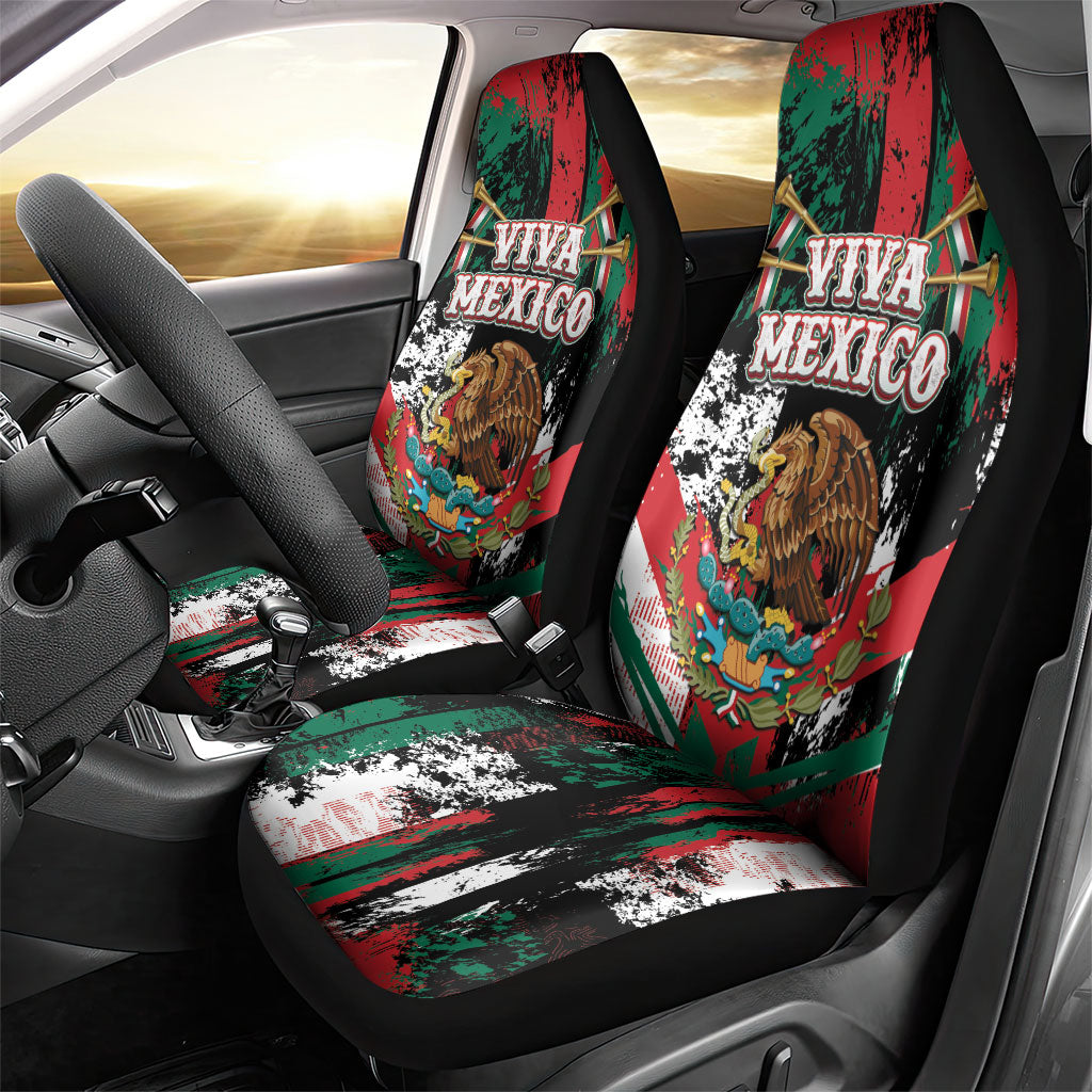 Viva Mexico Car Seat Cover Happy Independence Day