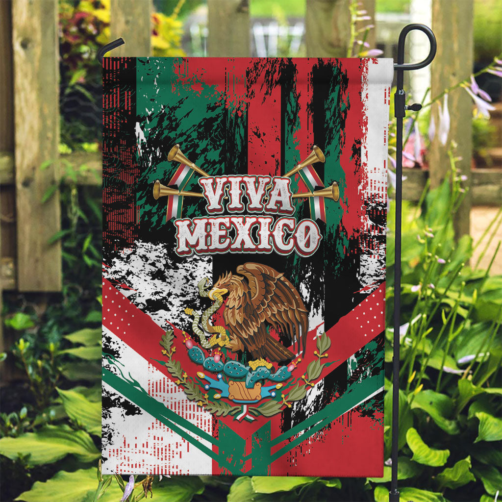 Viva Mexico Garden Flag Happy Independence Day
