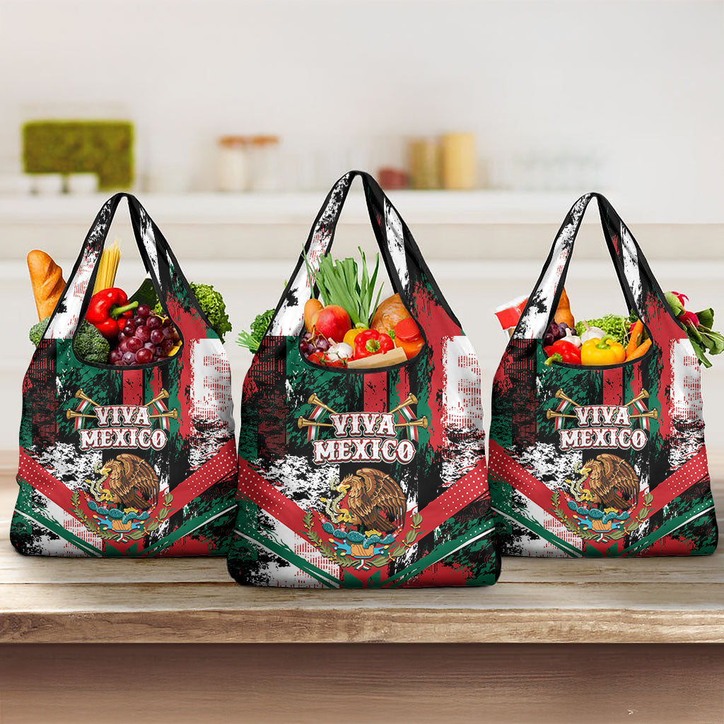 Viva Mexico Grocery Bag Happy Independence Day