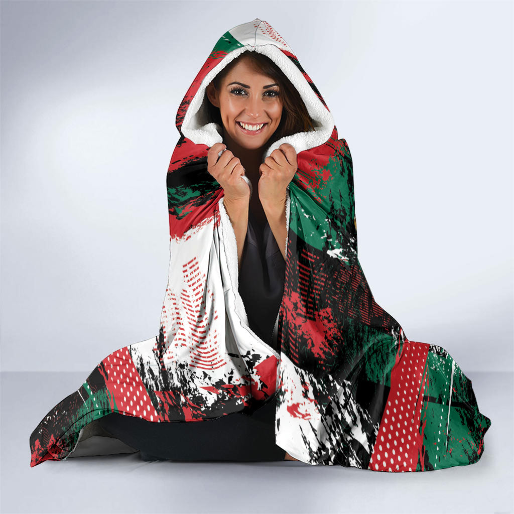Viva Mexico Hooded Blanket Happy Independence Day