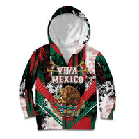 Personalized Viva Mexico Kid Hoodie Happy Independence Day