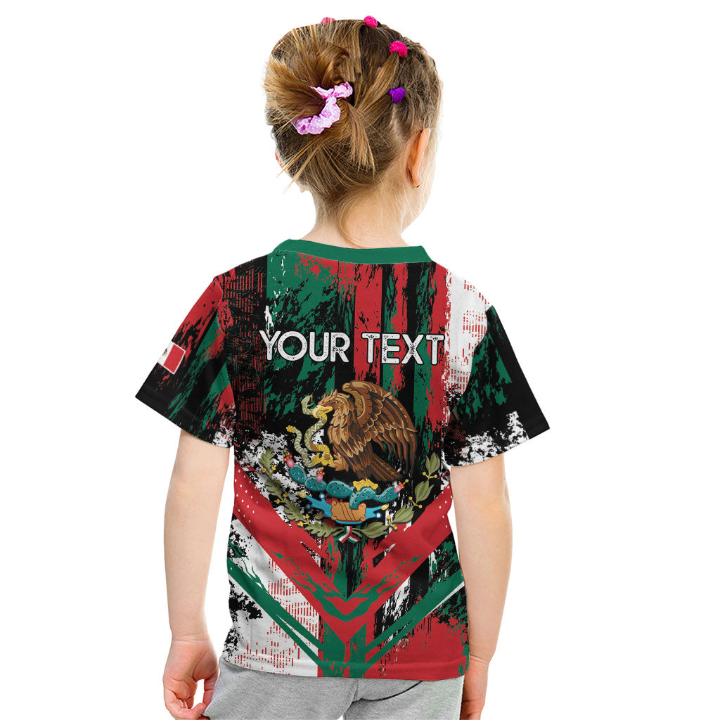 Personalized Viva Mexico Kid T Shirt Happy Independence Day