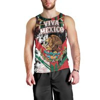 Personalized Viva Mexico Men Tank Top Happy Independence Day