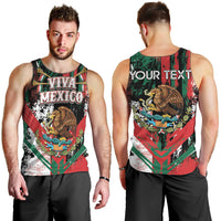 Personalized Viva Mexico Men Tank Top Happy Independence Day
