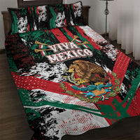 Viva Mexico Quilt Bed Set Happy Independence Day