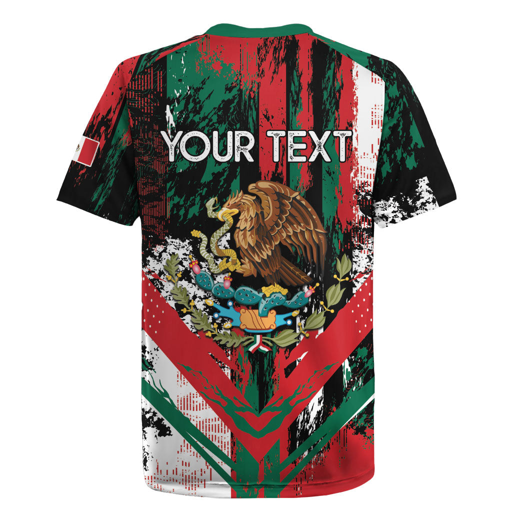 Personalized Viva Mexico Rugby Jersey Happy Independence Day