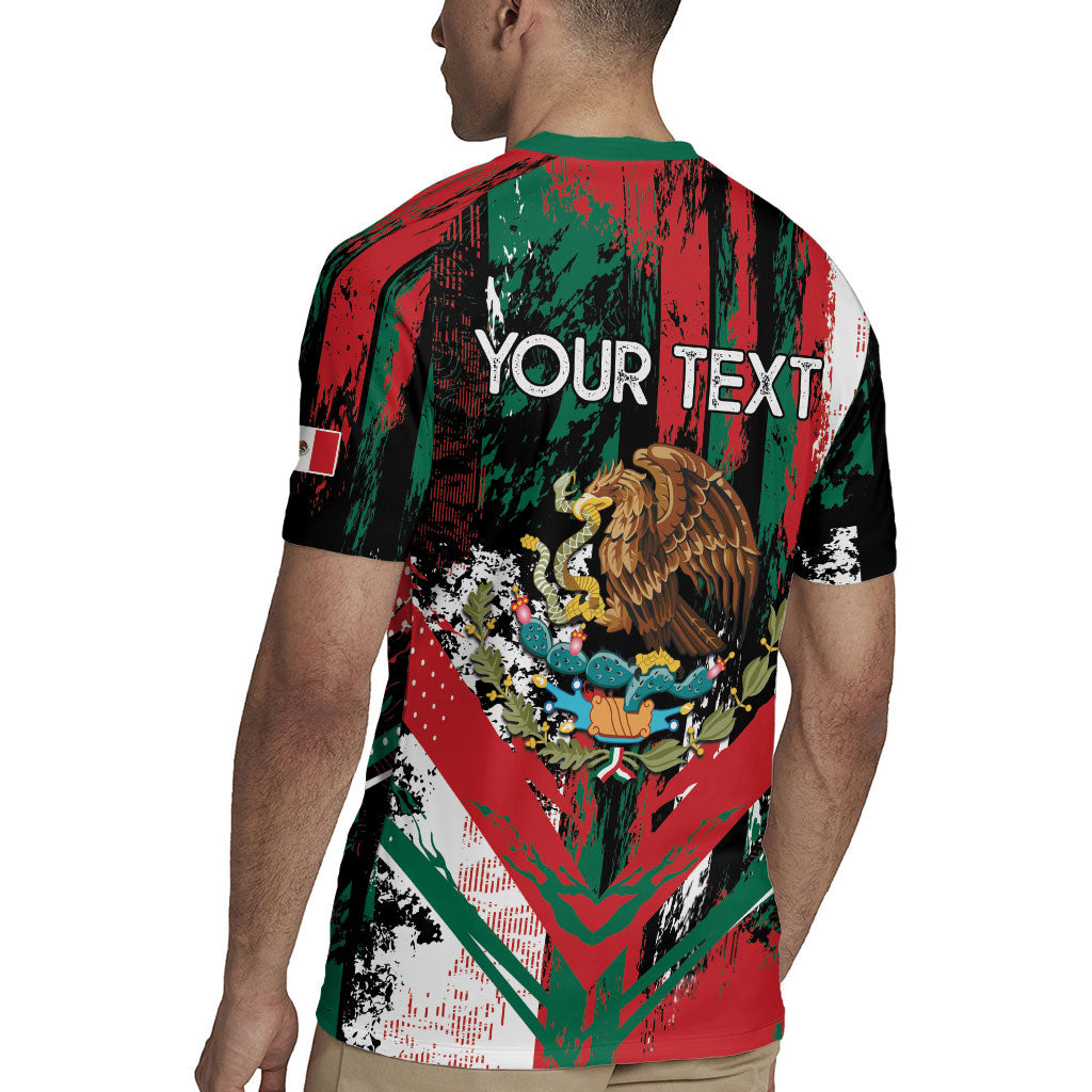 Personalized Viva Mexico Rugby Jersey Happy Independence Day