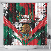 Viva Mexico Shower Curtain Happy Independence Day