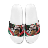 Viva Mexico Slide Sandals Happy Independence Day