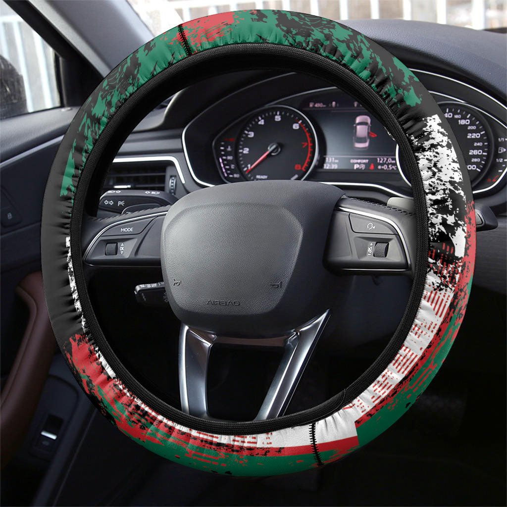 Viva Mexico Steering Wheel Cover Happy Independence Day