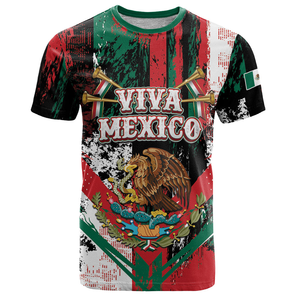Personalized Viva Mexico T Shirt Happy Independence Day