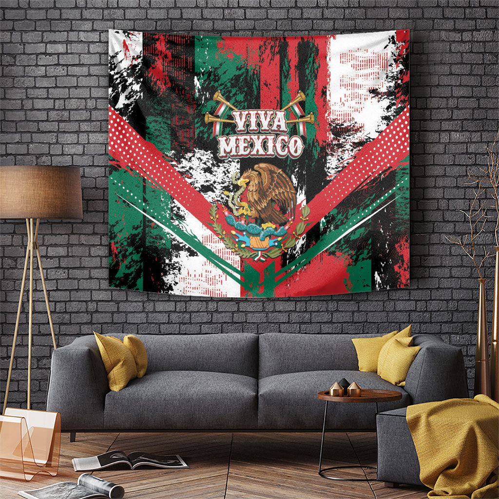 Viva Mexico Tapestry Happy Independence Day