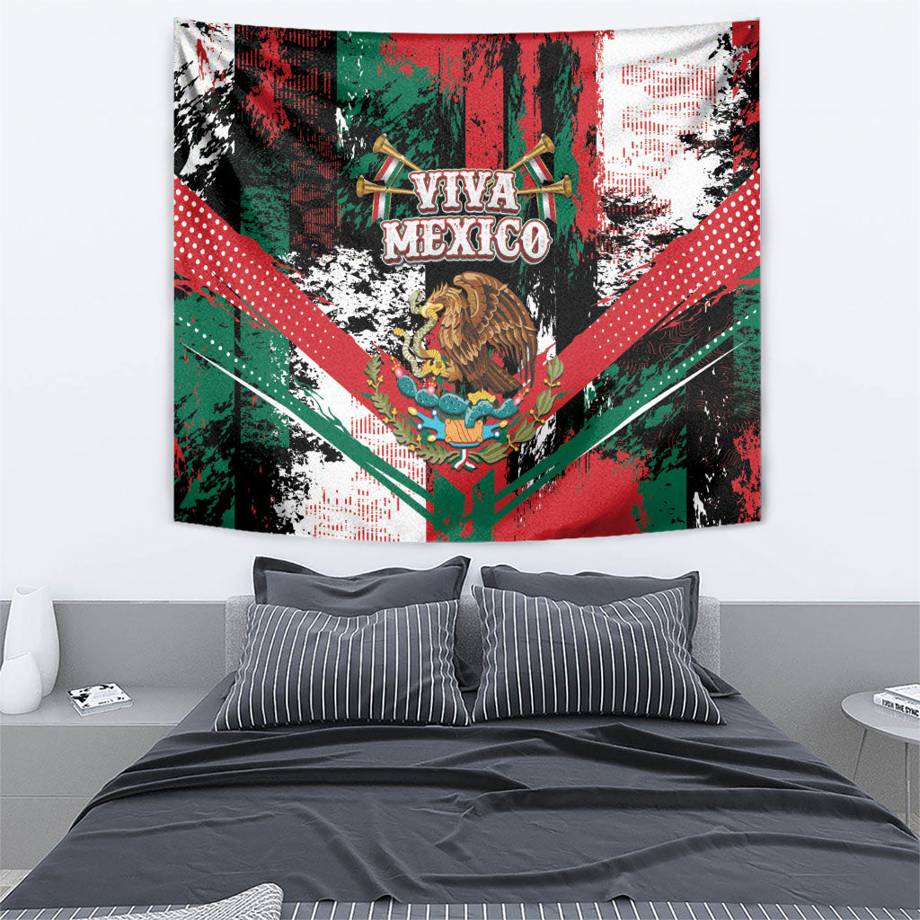 Viva Mexico Tapestry Happy Independence Day