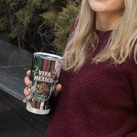 Personalized Viva Mexico Tumbler Cup Happy Independence Day