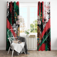 Viva Mexico Window Curtain Happy Independence Day