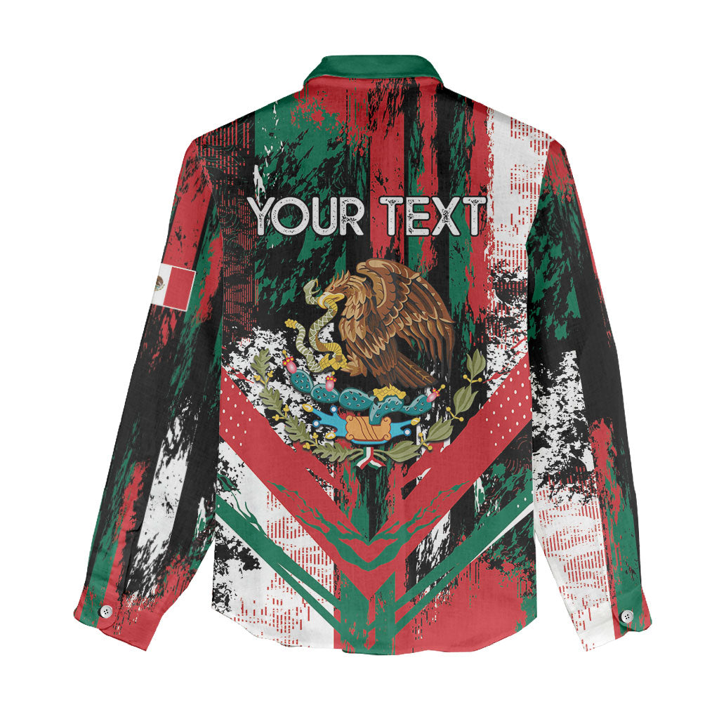 Personalized Viva Mexico Women Casual Shirt Happy Independence Day