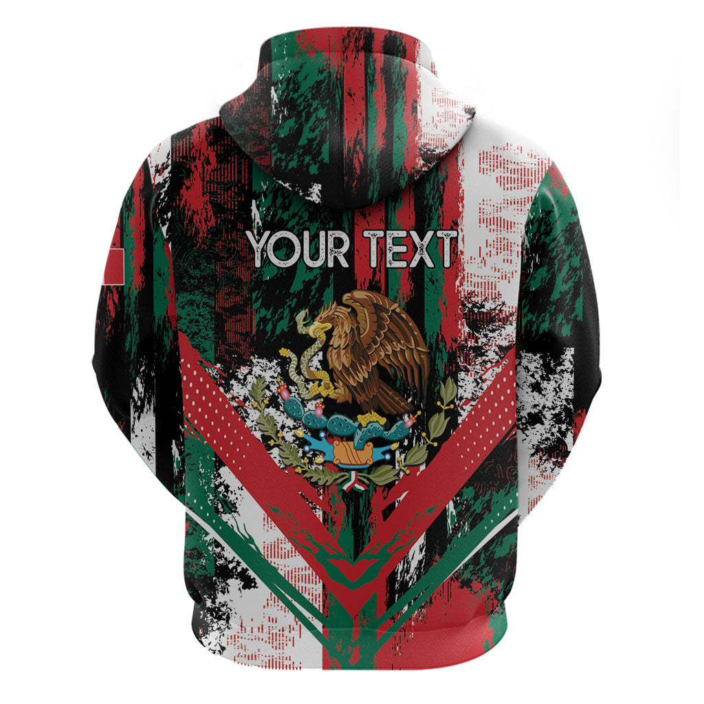Personalized Viva Mexico Zip Hoodie Happy Independence Day
