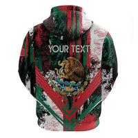 Personalized Viva Mexico Zip Hoodie Happy Independence Day