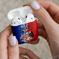 Chile Flag Map AirPods Case Happy Independence Day
