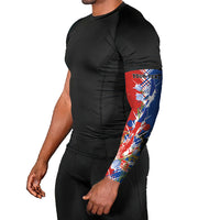 Personalized Chile Flag Map Arm Sleeves Happy Independence Day