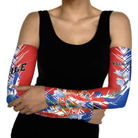 Personalized Chile Flag Map Arm Sleeves Happy Independence Day