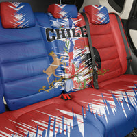 Chile Flag Map Back Car Seat Cover Happy Independence Day