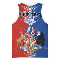 Personalized Chile Flag Map Basketball Jersey Happy Independence Day