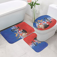 Chile Flag Map Bathroom Set Happy Independence Day