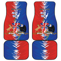 Personalized Chile Flag Map Car Mats Happy Independence Day