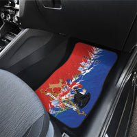 Personalized Chile Flag Map Car Mats Happy Independence Day