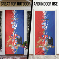 Personalized Chile Flag Map Door Cover Happy Independence Day