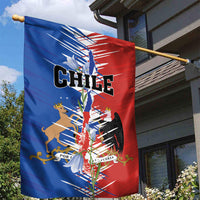 Chile Flag Map Garden Flag Happy Independence Day