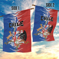 Chile Flag Map Garden Flag Happy Independence Day