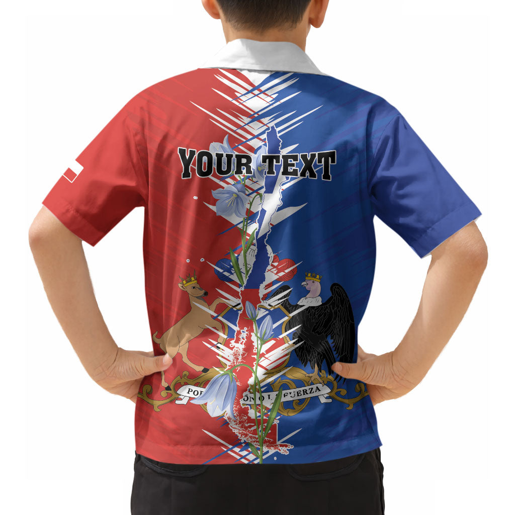 Personalized Chile Flag Map Hawaiian Shirt Happy Independence Day