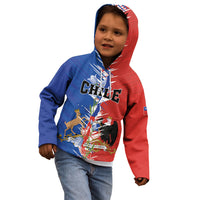 Personalized Chile Flag Map Kid Hoodie Happy Independence Day