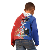 Personalized Chile Flag Map Kid Hoodie Happy Independence Day