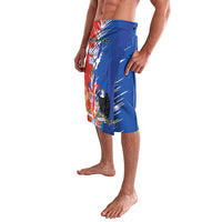 Personalized Chile Flag Map Lavalava Happy Independence Day