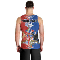 Personalized Chile Flag Map Men Tank Top Happy Independence Day