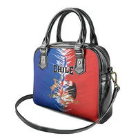 Chile Flag Map Shoulder Handbag Happy Independence Day