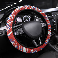Chile Flag Map Steering Wheel Cover Happy Independence Day